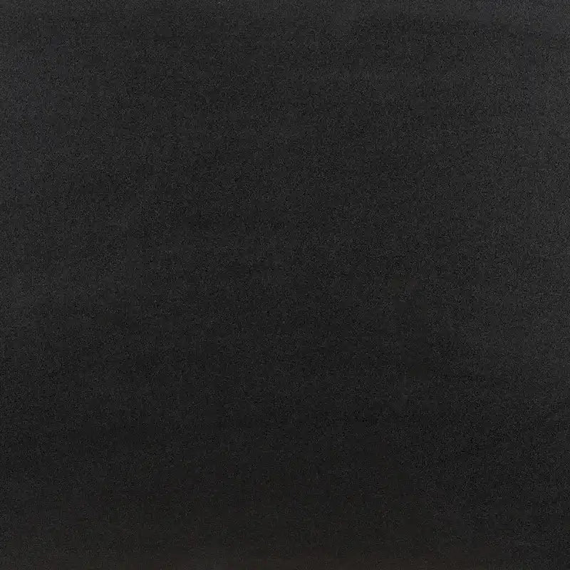 Table à manger ronde en marbre avec pied piédestal en acier noir, gris et noir