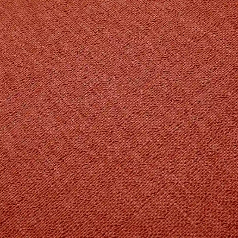 Fauteuil d'appoint du milieu du siècle avec cadre en bois massif, Orange épicé